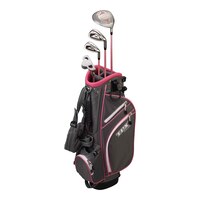 PowerBilt TPX Junior Tour Girl's Golf Club Set for Ages 5-8 Front_Three_Fourths_Angled_Left
