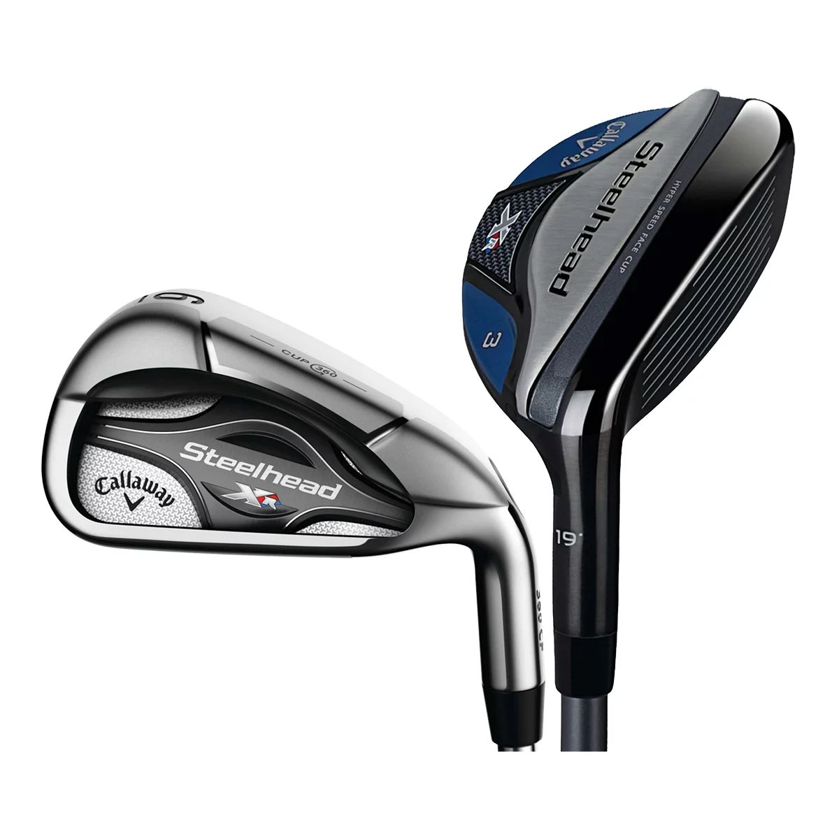 Callaway Steelhead Xr Men's Combo Irons Steel [4h-5h, 6-p] with Next-Gen Face Cup Technology