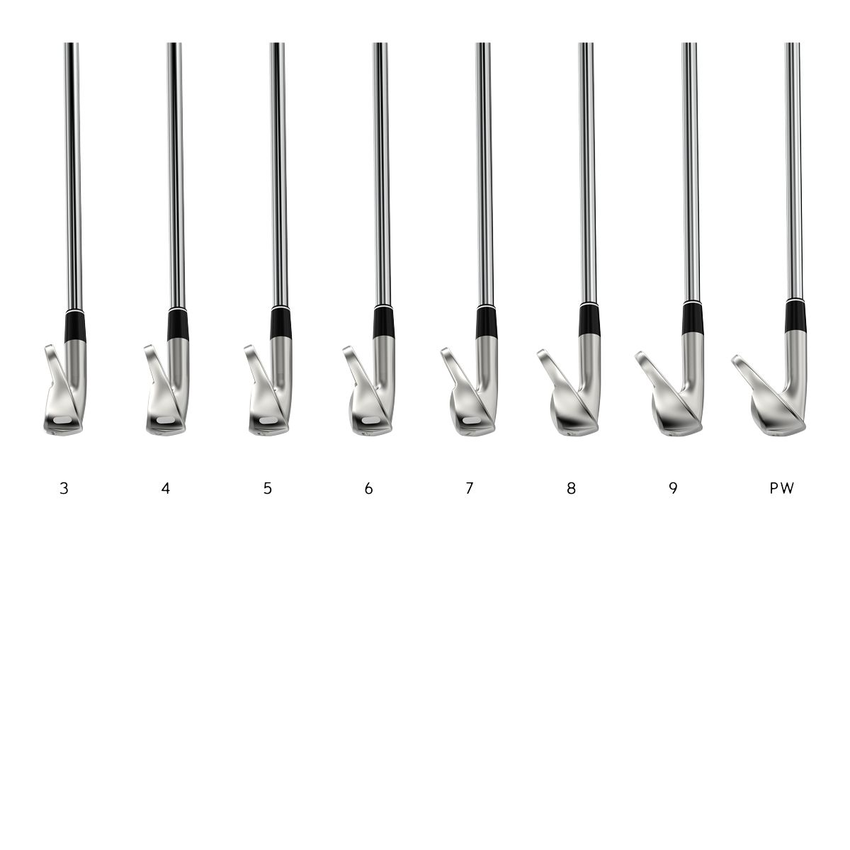 Srixon ZX5 Golf Iron Set, Steel Shafts