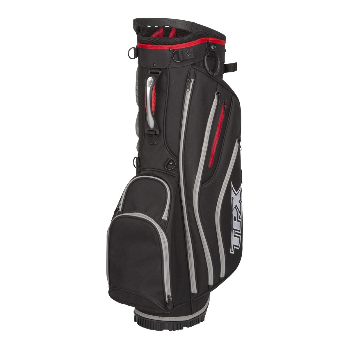 Powerbilt TPX Medallist Stand Bag Front_Angled_Left