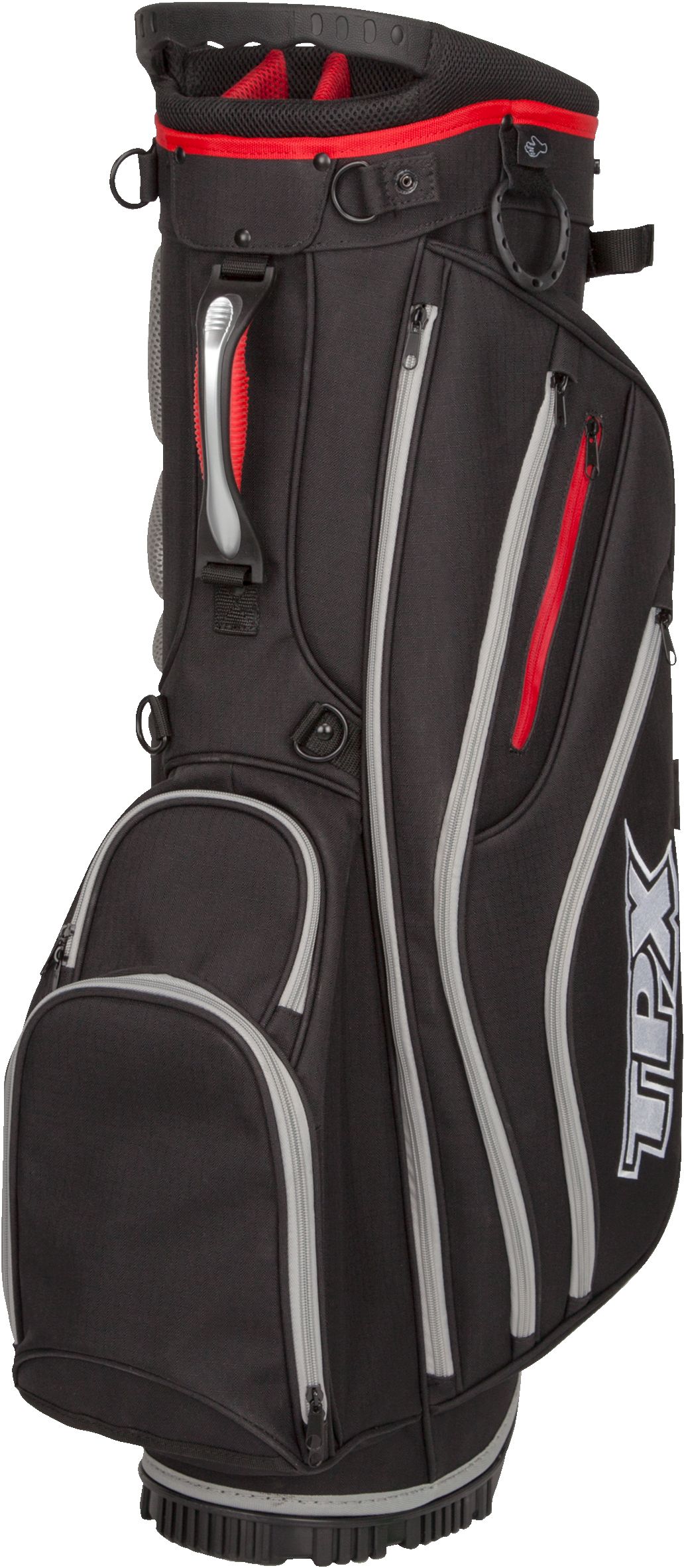 Powerbilt TPX Medallist Stand Bag Front_Angled_Left