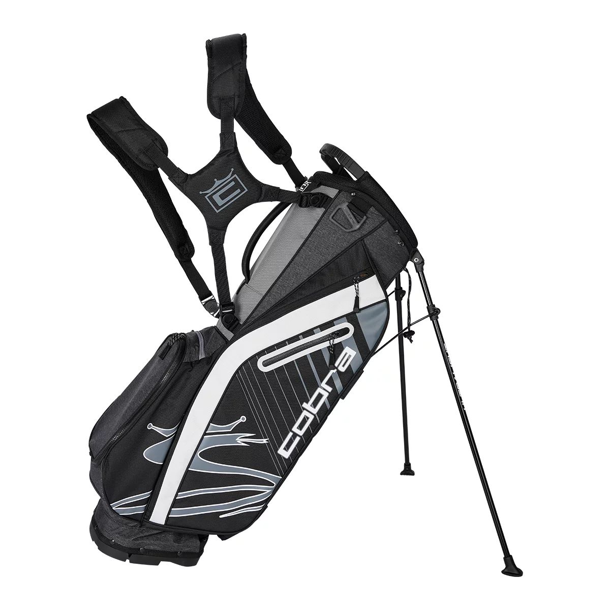 Cobra Ultralight Stand Bag Front_Three_Fourths_Angled_Left