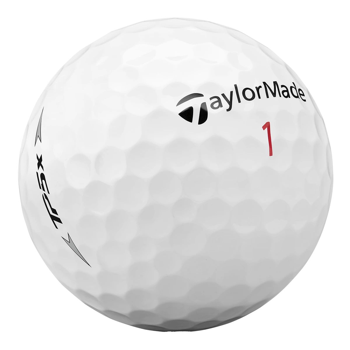 Taylormade TP5X Golf Balls, 12 Pack Front_Angled_Right