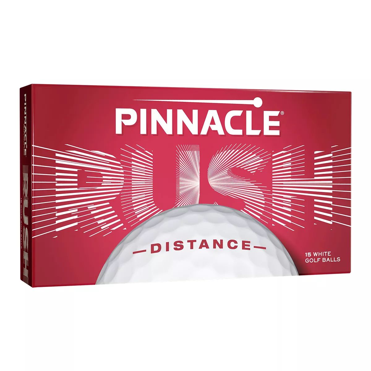 Pinnacle Pinnacle Rush Golf Balls, 15 Pack Front_Angled_Right