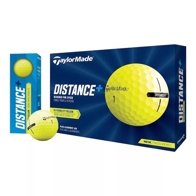 Taylormade Distance+ Golf Balls, 12 Pack | Sportchek