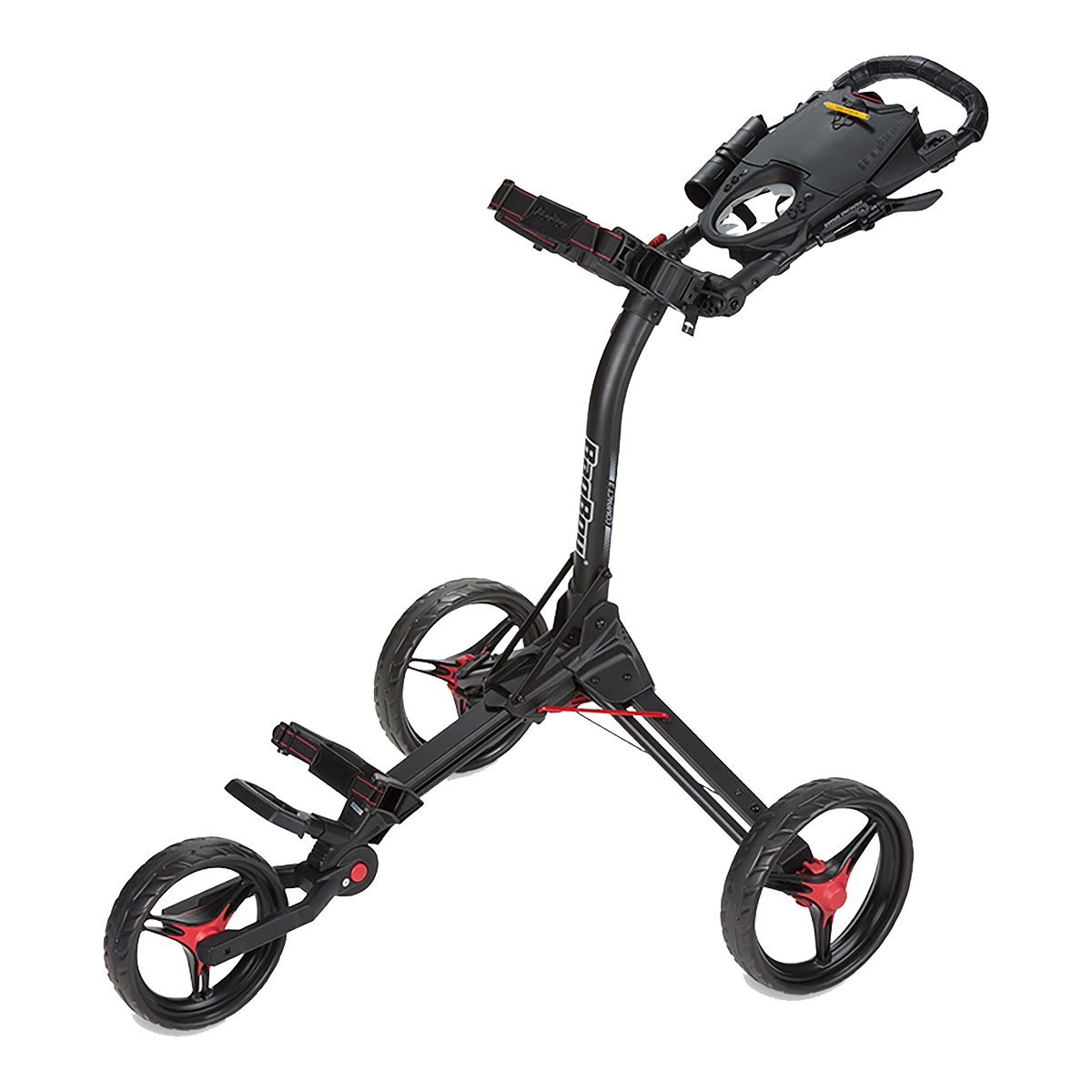 Bag Boy Compact 3 Push Cart Front_Three_Fourths_Angled_Left
