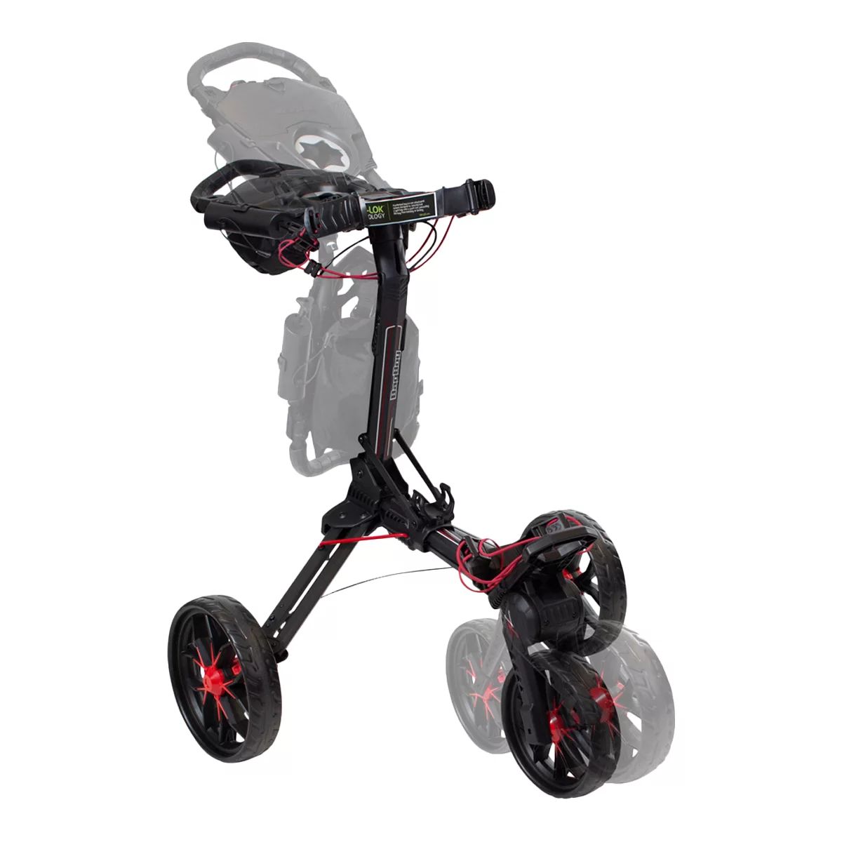 Bag Boy Nitron Auto-Open Push Cart Back_Angled_Left