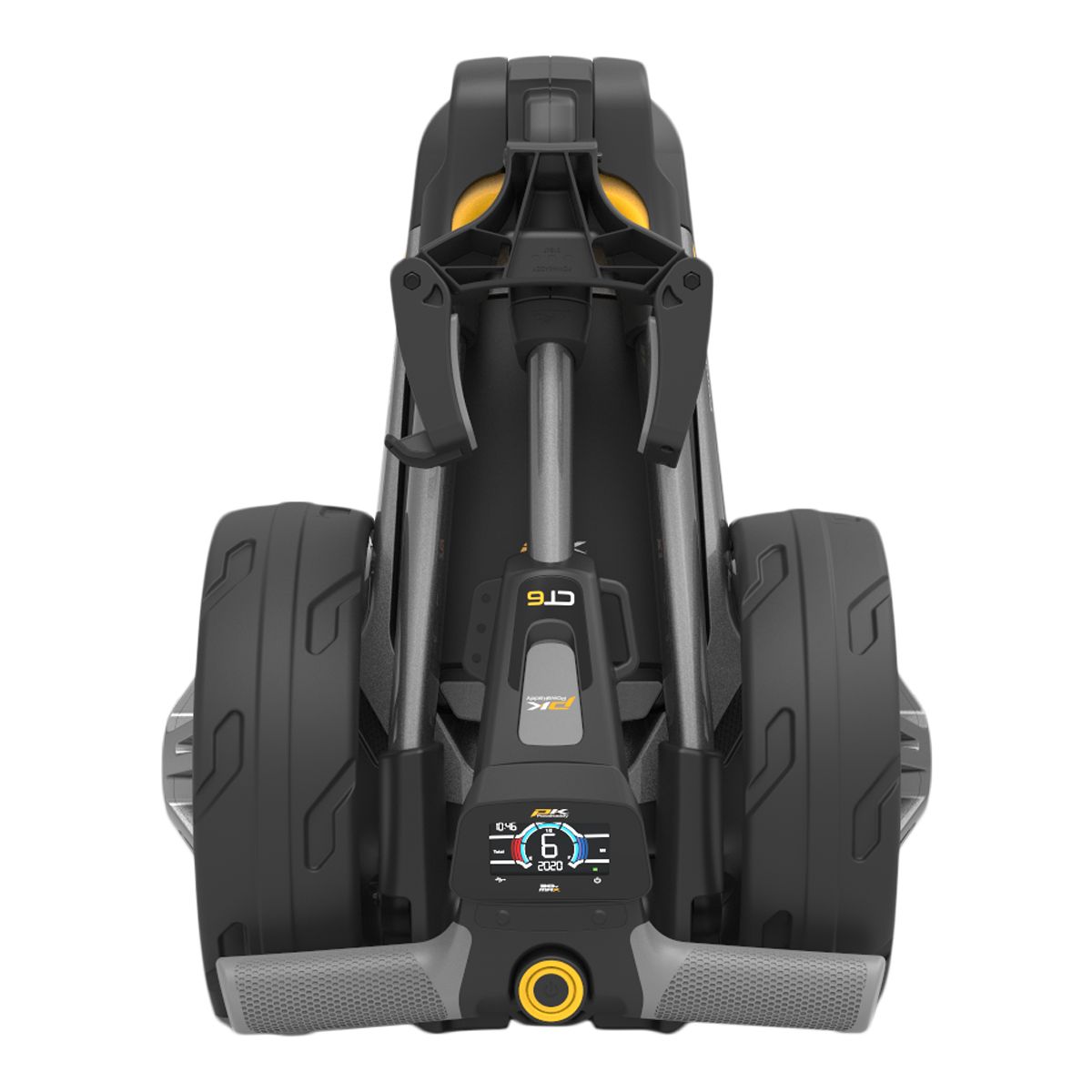 PowaKaddy CT6 Electric Golf Trolley Front_Flat