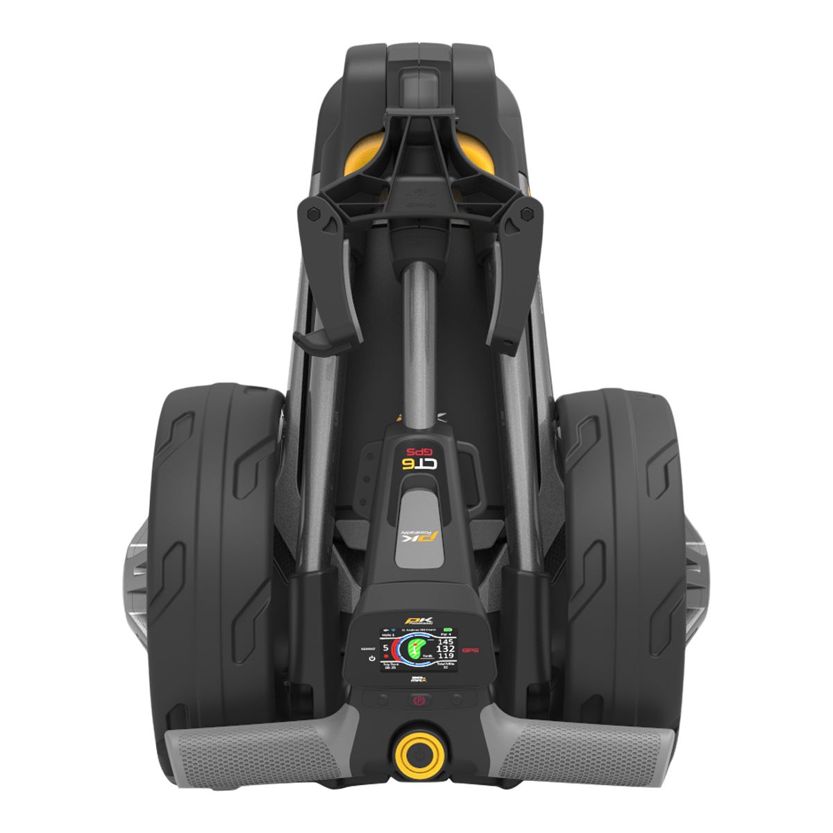 PowaKaddy CT6 GPS EBS Electric Golf Cart Front_Flat