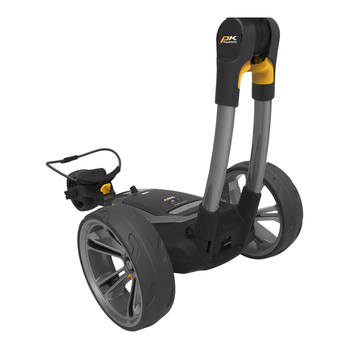 PowaKaddy CT6 GPS EBS Electric Golf Cart Back_Angled_Left
