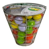 JEF GOLF Range Bucket with 42 Foam Balls Front_Elevated