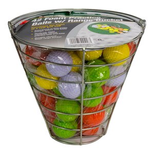 JEF GOLF Range Bucket with 42 Foam Balls