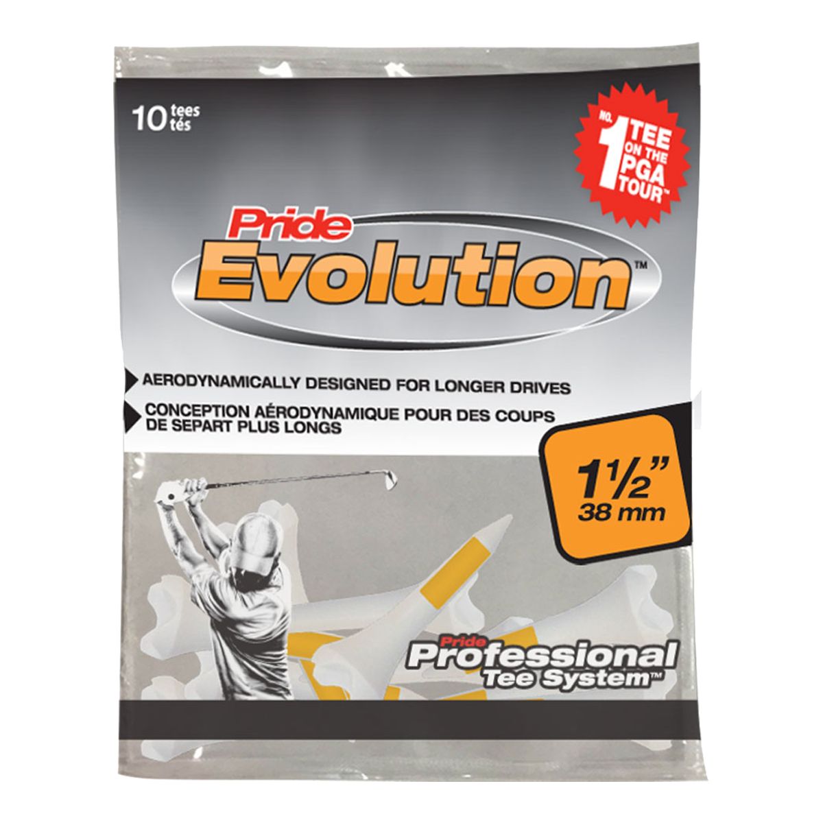 Pride PTS Golf Tees 1.5" - 90pk Front_Flat