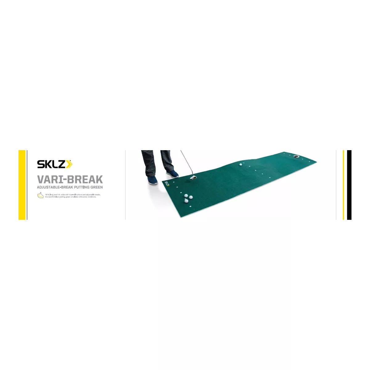 SKLZ Vari-Break Practice Putting Mat Front_Flat