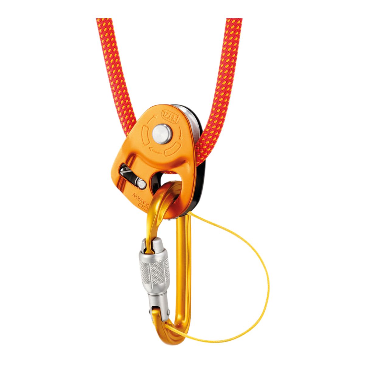 Petzl Sm'D Screw Lock Carabiner Front_Three_Fourths_Angled_Left