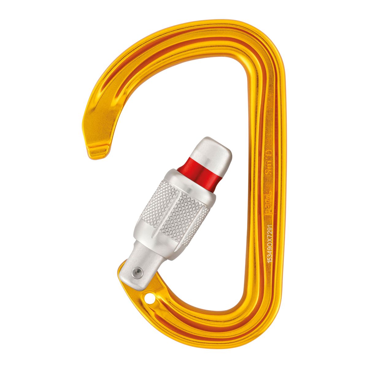 Petzl Sm'D Screw Lock Carabiner Front_Flat