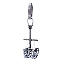 Black Diamond Camalot C4 #4 Climbing Cam Front_Angled_Left