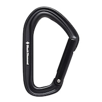 Black Diamond HotForge Straight Gate Carabiner Front_Flat