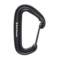 Black Diamond Miniwire Wiregate Carabiner Front_Flat