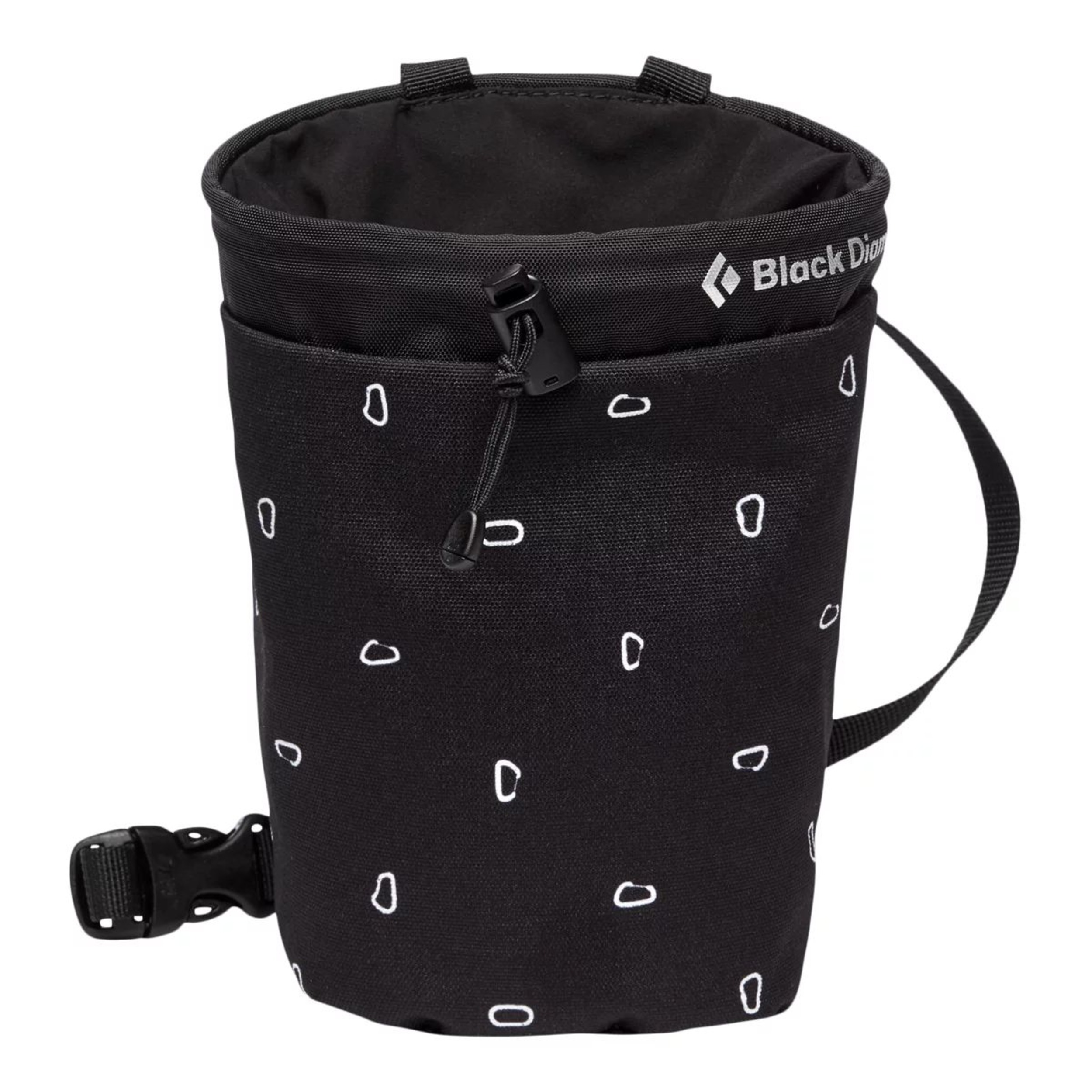 Black Diamond Gym Chalk Bag Front_Flat