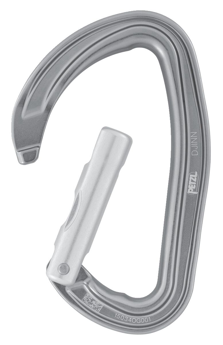 Petzl Djinn Gate Straight Carabiner Side_Left