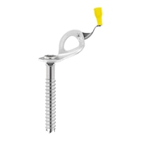 Petzl Laser Speed 13 cm Ice Screw Front_Three_Fourths_Angled_Left