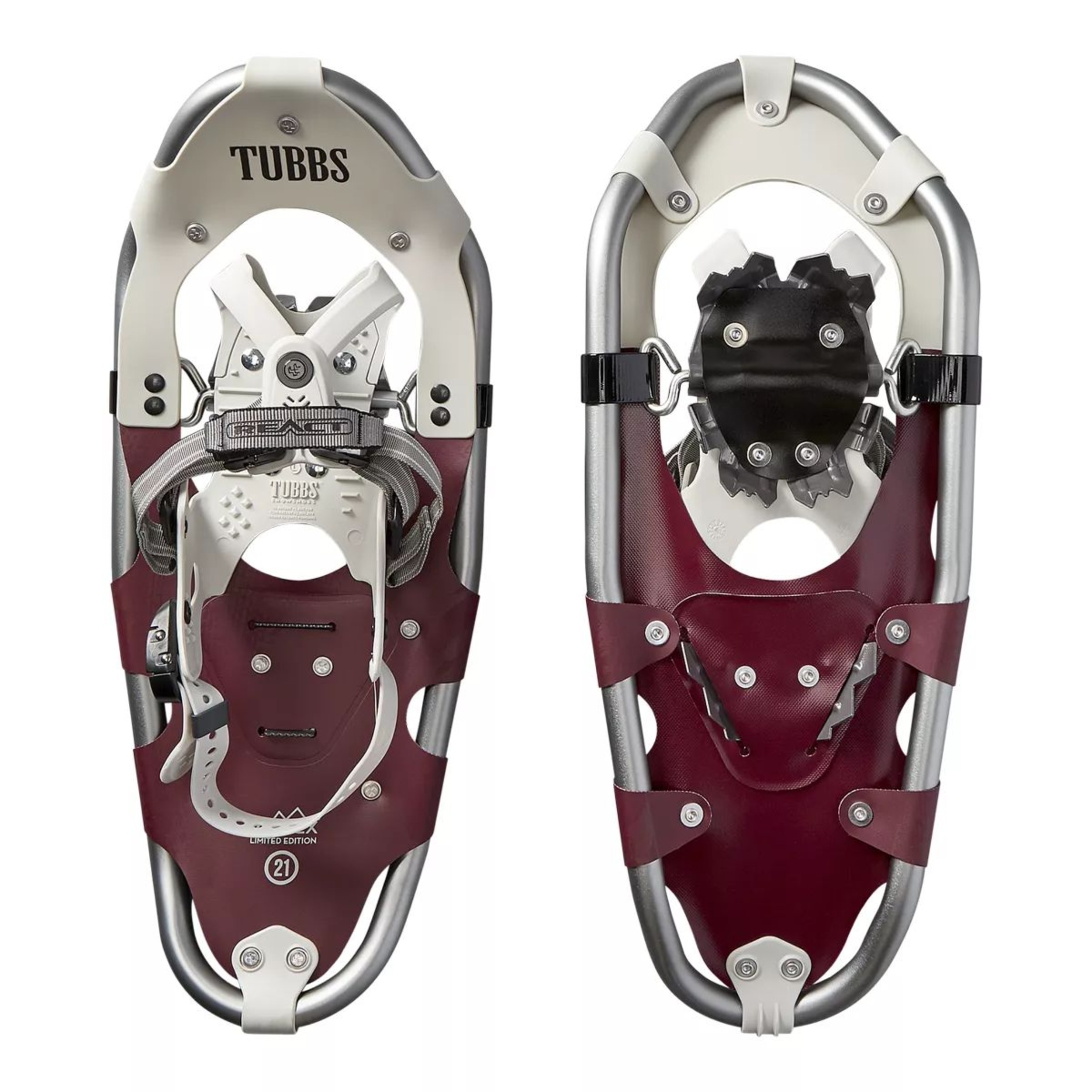 Tubbs Vertex 25 Inch Women's Snowshoes Overhead_Flat