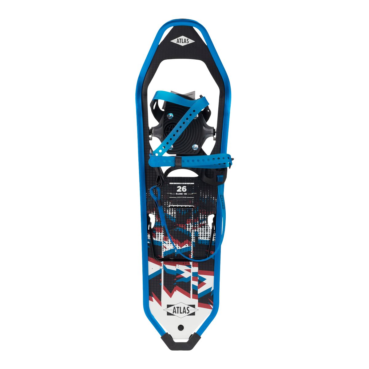 Atlas Range-BC 26 Inch Men's Snowshoes Overhead_Flat