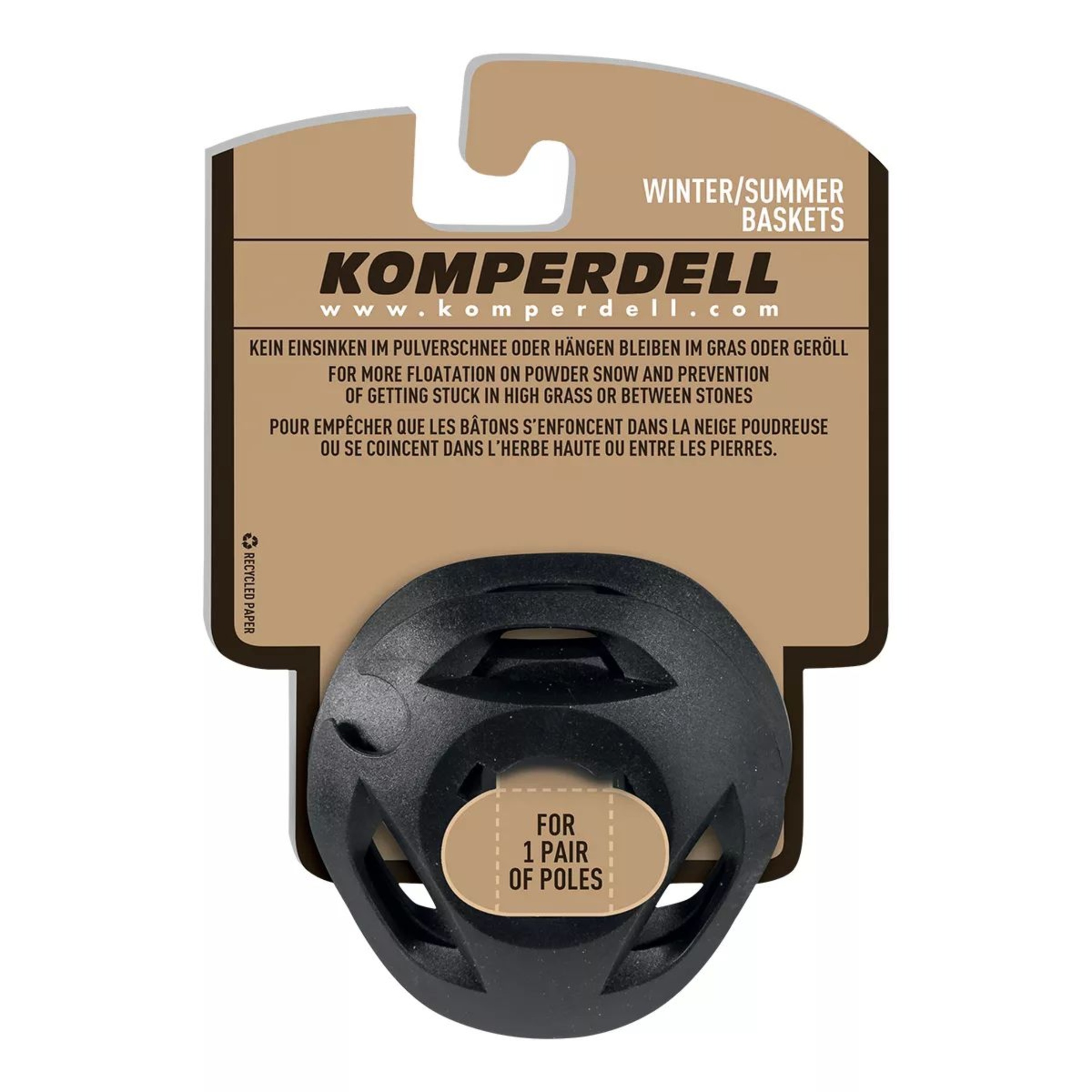Komperdell Large UL Vario Basket Front_Flat