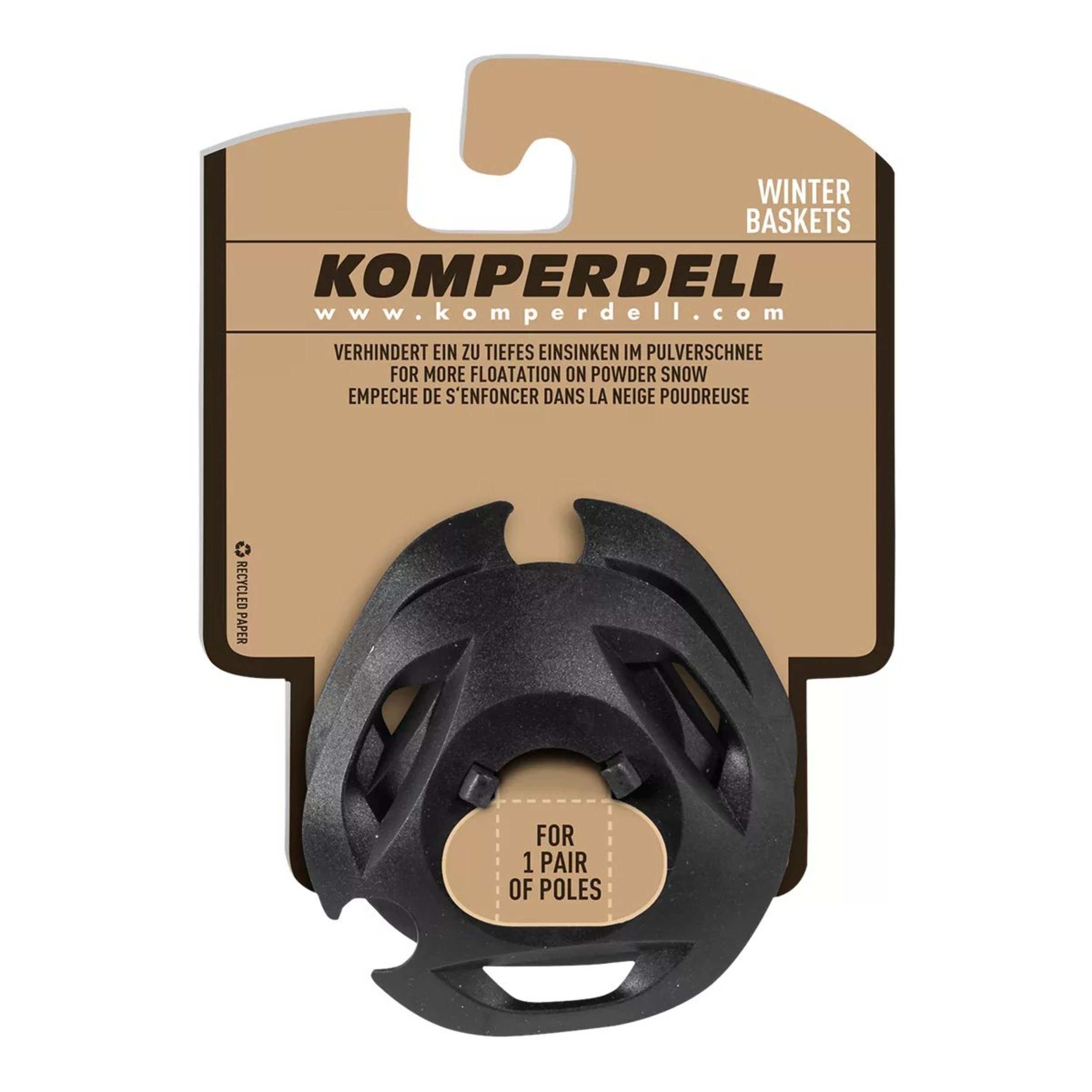 Komperdell Large UL Eisflanke Basket Front_Flat