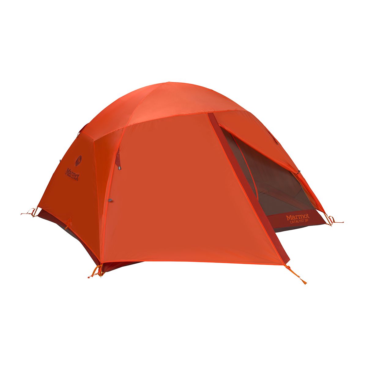 Marmot Catalyst 3 Person Tent with Footprint Front_Angled_Right