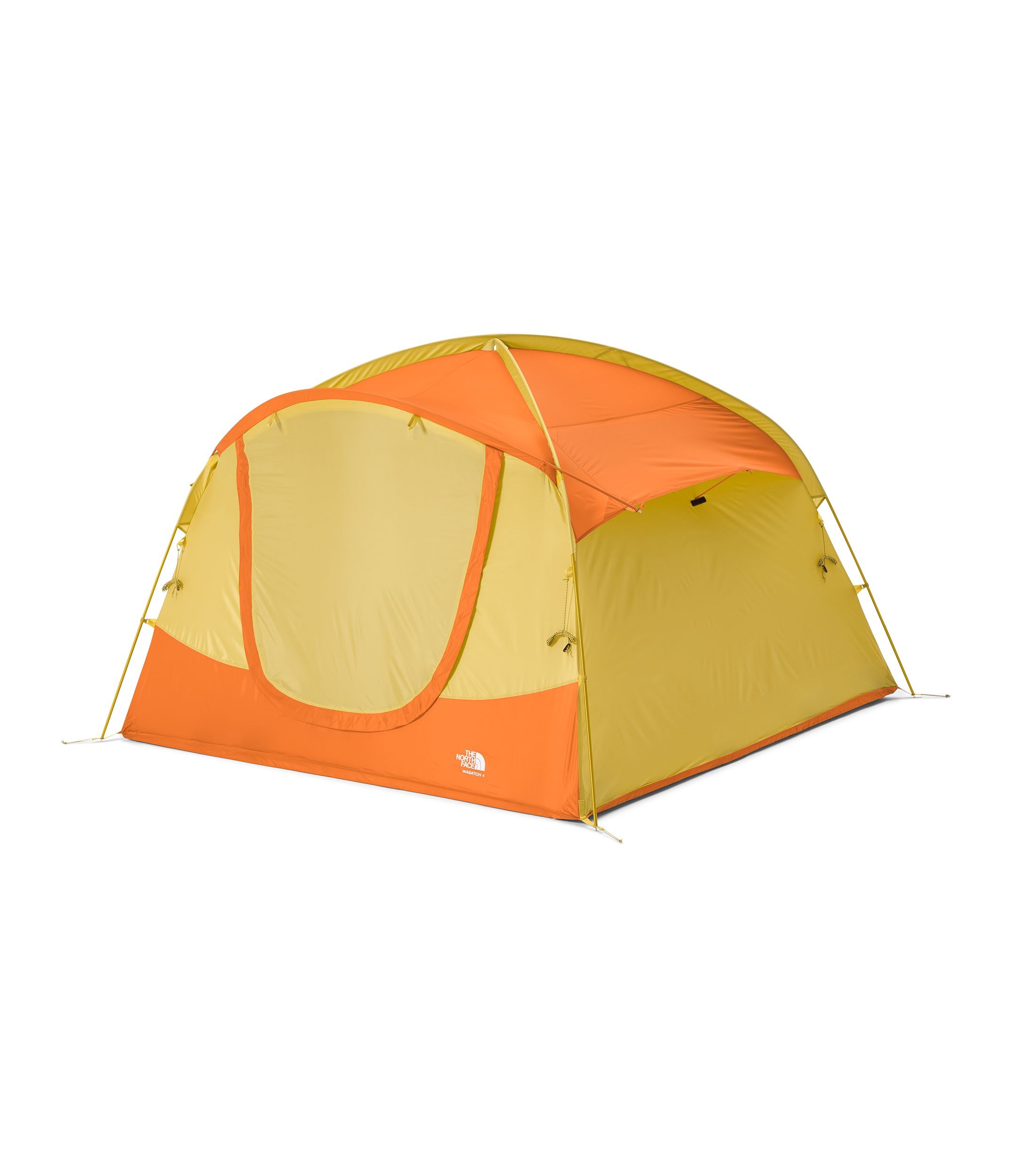 The North Face Wasatch 4 Person Tent Front_Angled_Left