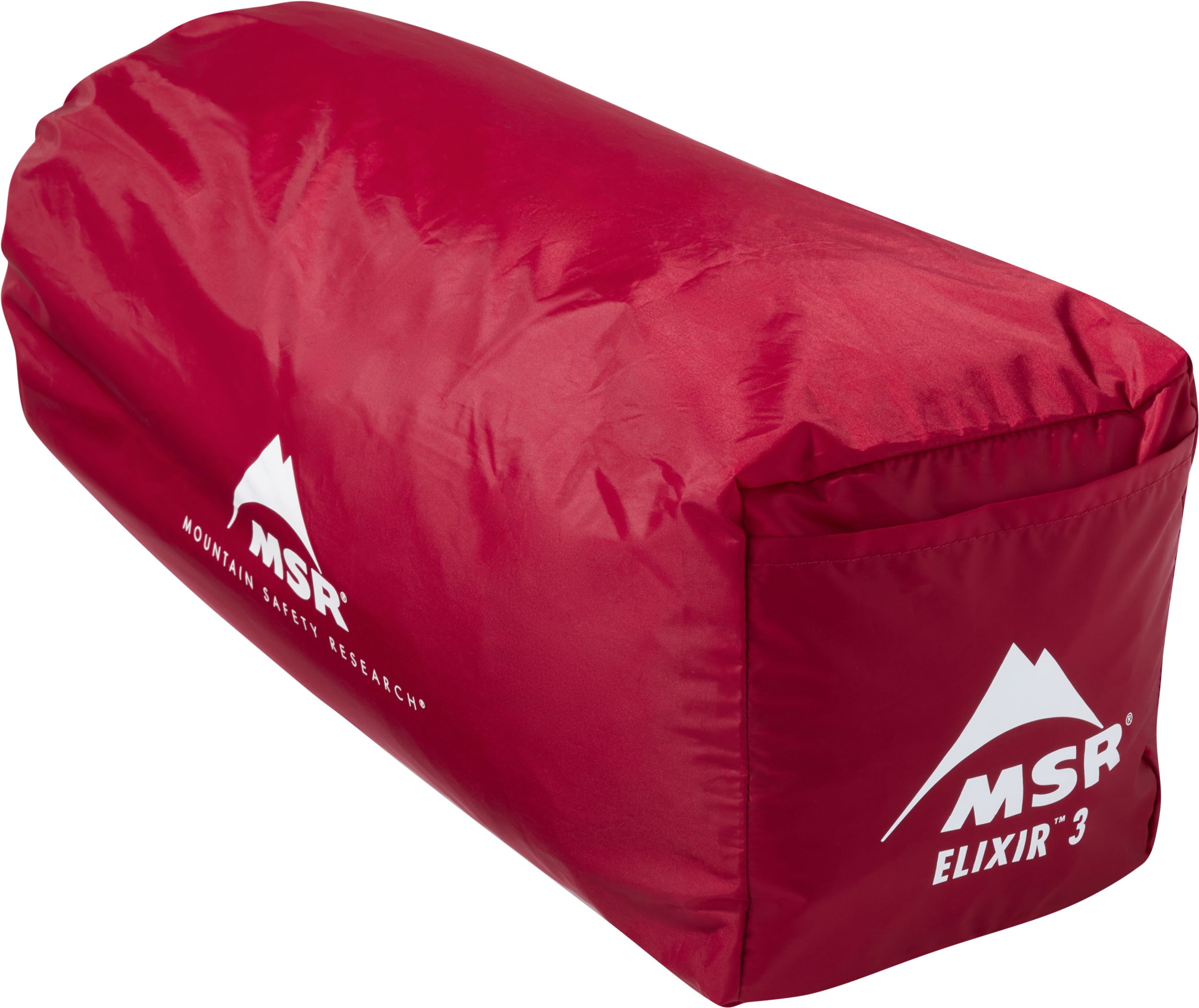 MSR Elixir 3 Person Tent With Footprint Front_Angled_Left