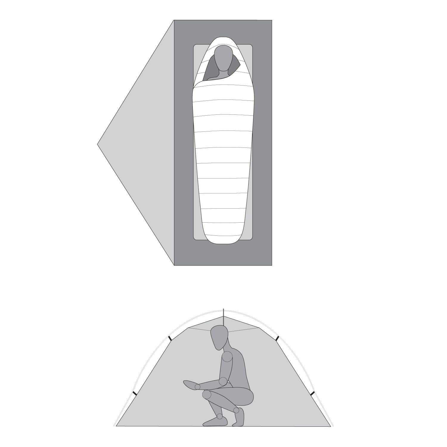 MSR Hubba Hubba™ Lightweight 1 Person Tent