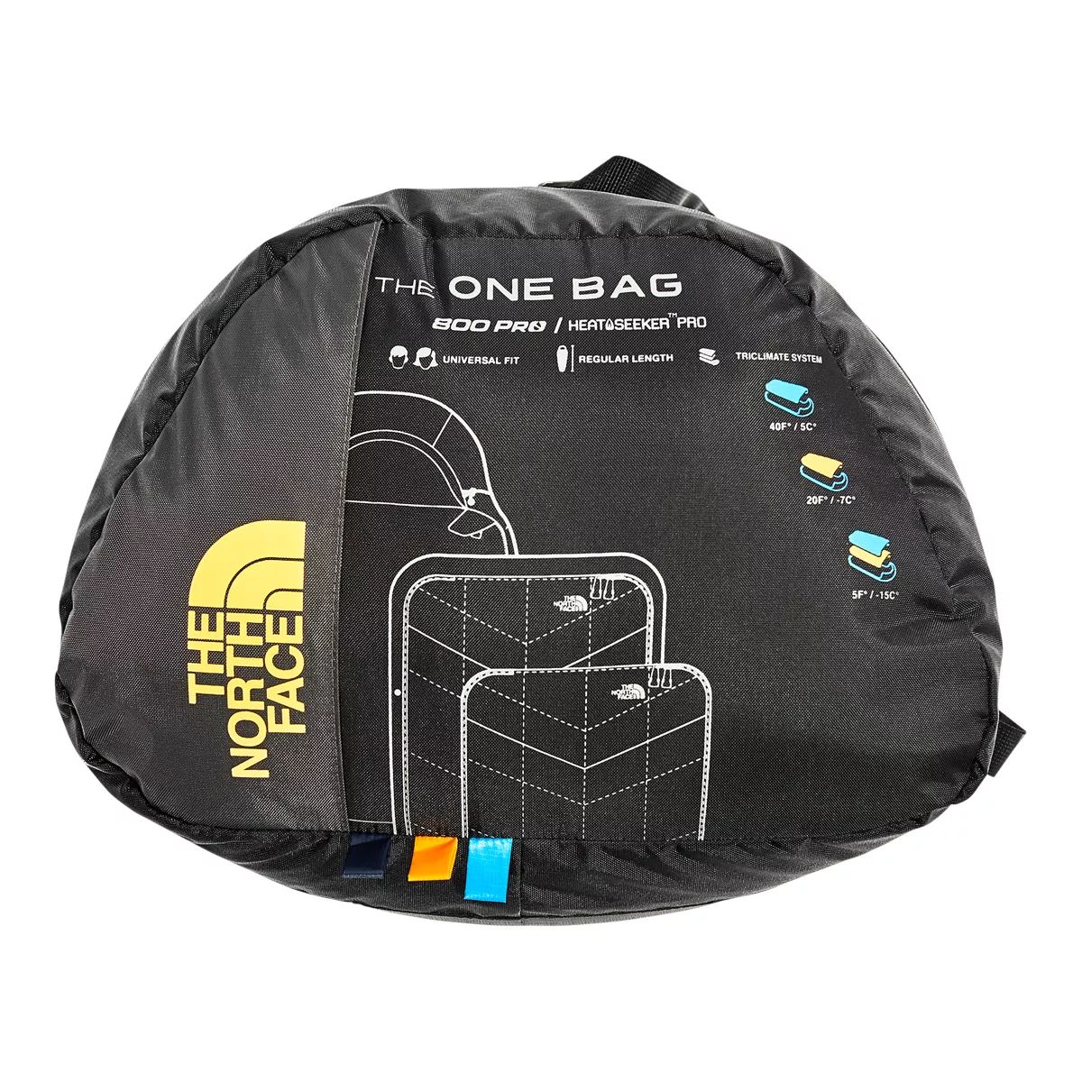 The North Face One Bag Sleeping Bag System 5 F 20 F 40 F 15 C 7