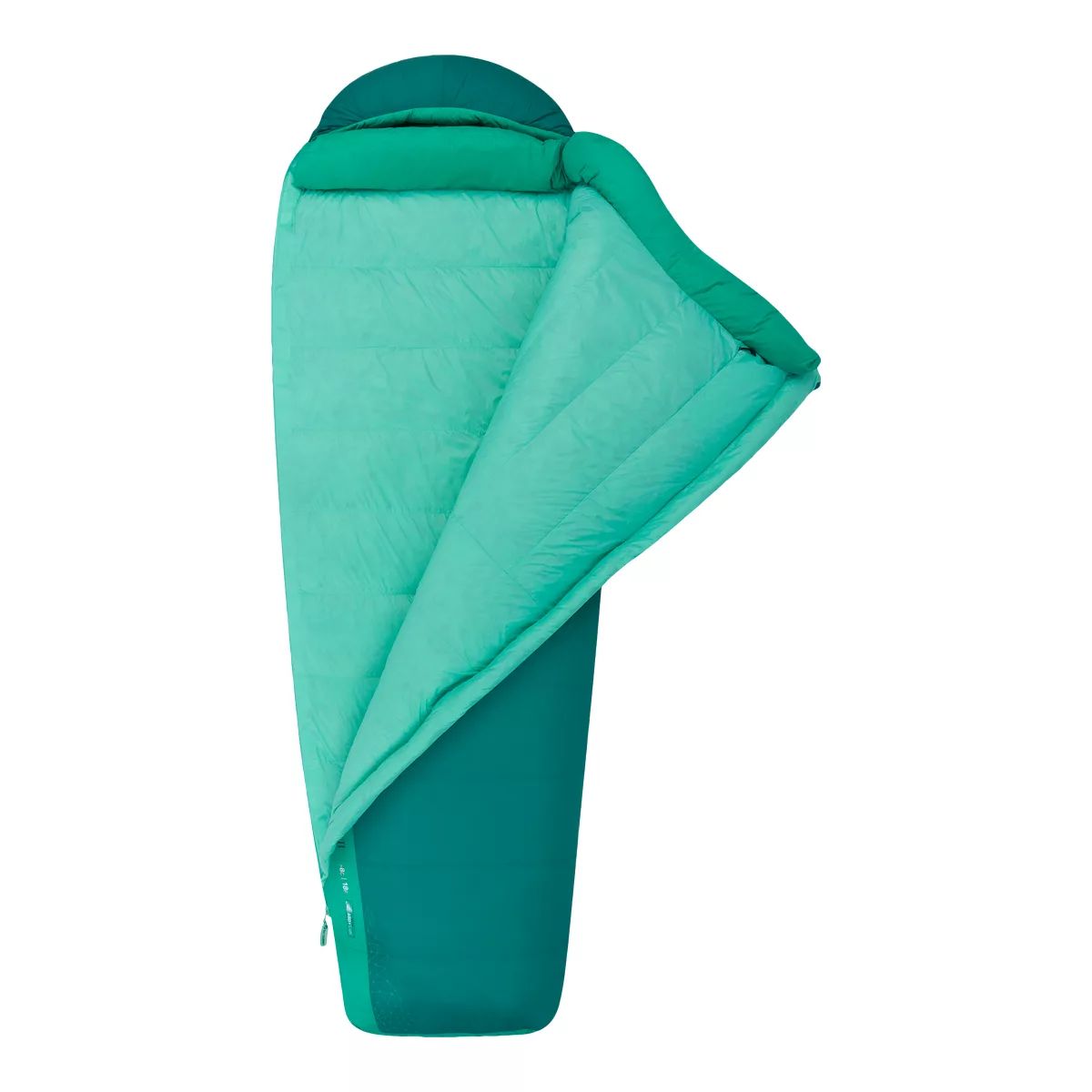 Sea to Summit Women's Journey 30°F/-1°C 650 Regular Down Sleeping Bag Overhead_Flat