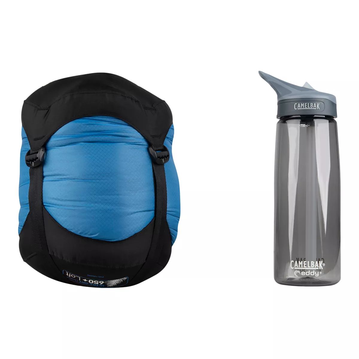 Sea to Summit Trek 18°F/-8°C 650 Long Down Sleeping Bag Front_Flat