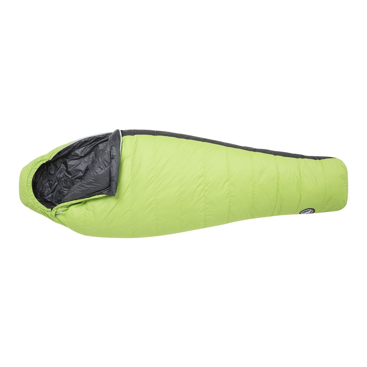 Big Agnes Men's Spike Lake 15°F/-10°C Regular Sleeping Bag Overhead_Flat
