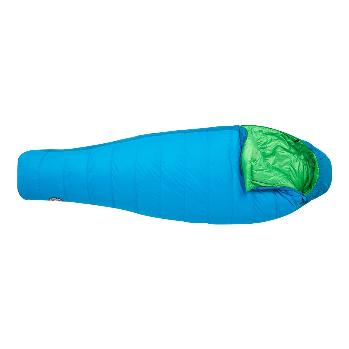 Big Agnes Women's Mirror Lake 20°F/-5°C Regular Sleeping Bag Overhead_Flat