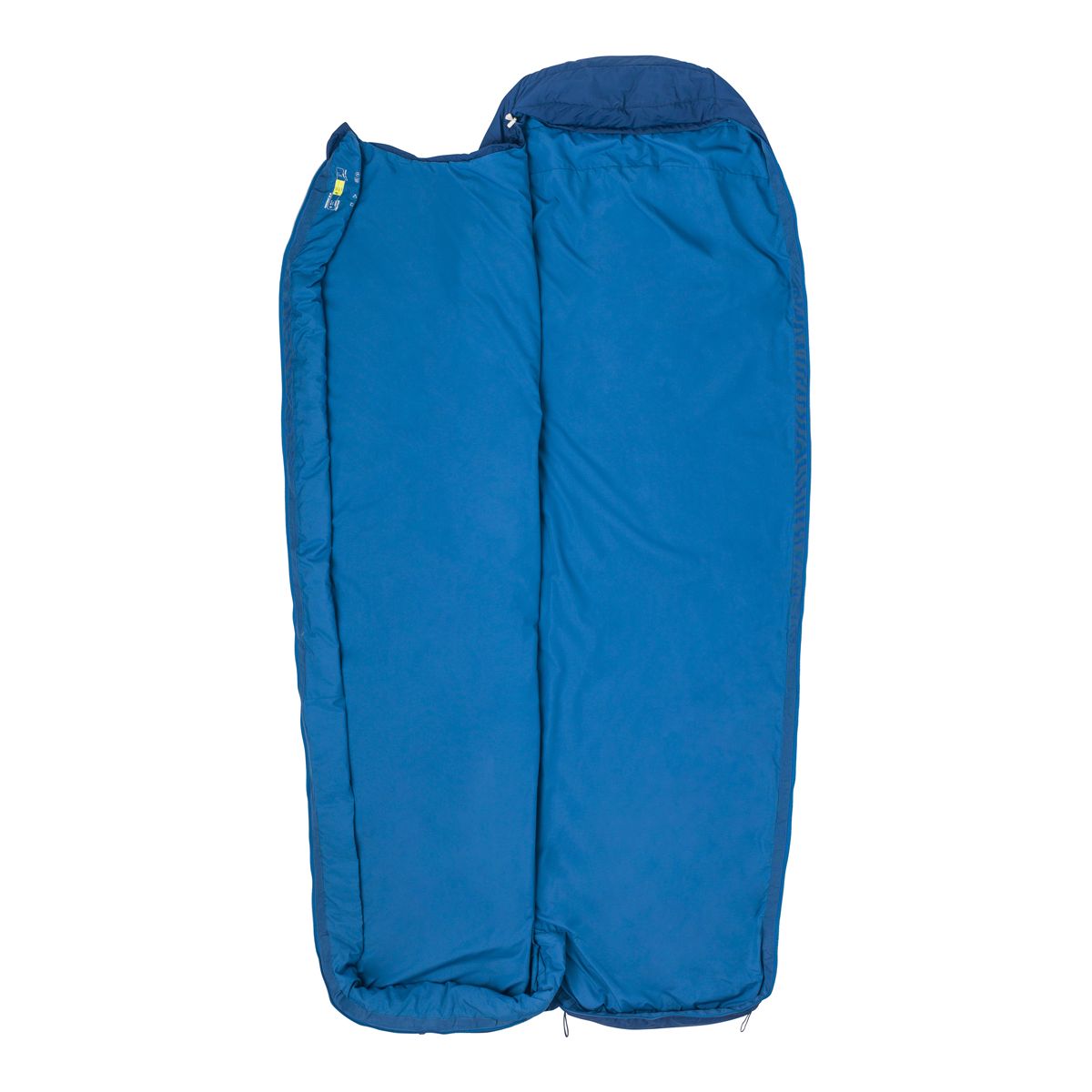 Marmot Men's Nanowave 50°F/10°C Semi Rec Sleeping Bag Overhead_Flat