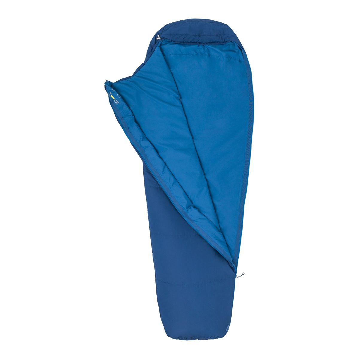 Marmot Men's Nanowave 50°F/10°C Semi Rec Sleeping Bag Overhead_Flat