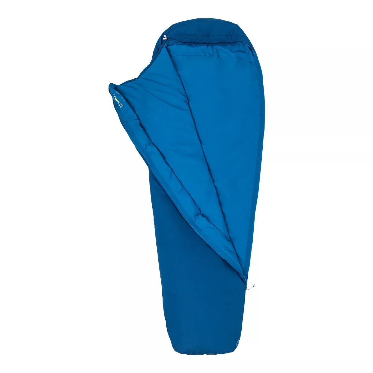 Marmot Men's Nanowave 50°F/10°C Semi Rec Sleeping Bag Overhead_Flat