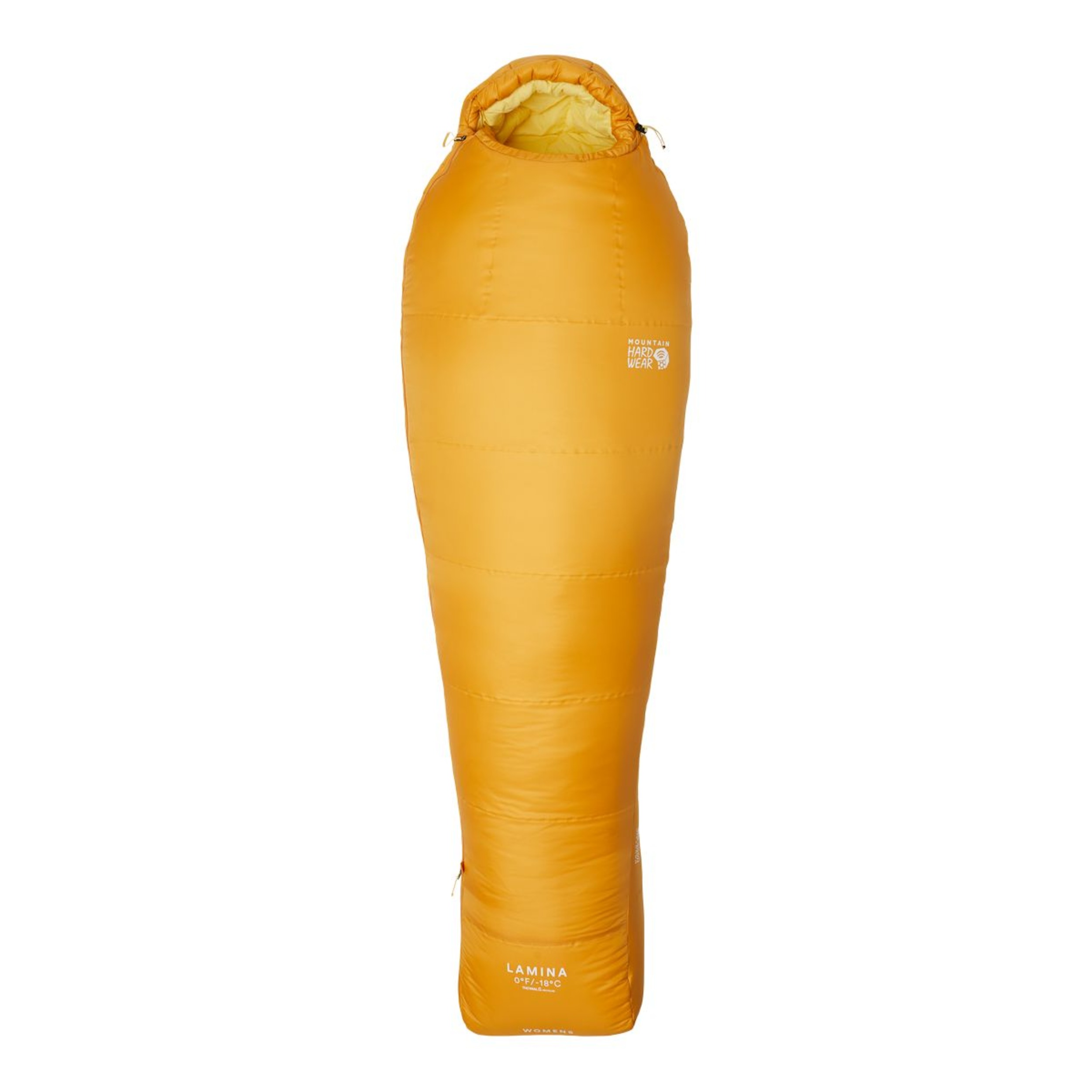 Mountain Hardwear Women's Lamina 0°F/-18°C Right Zipper Regular Sleeping Bag Overhead_Flat