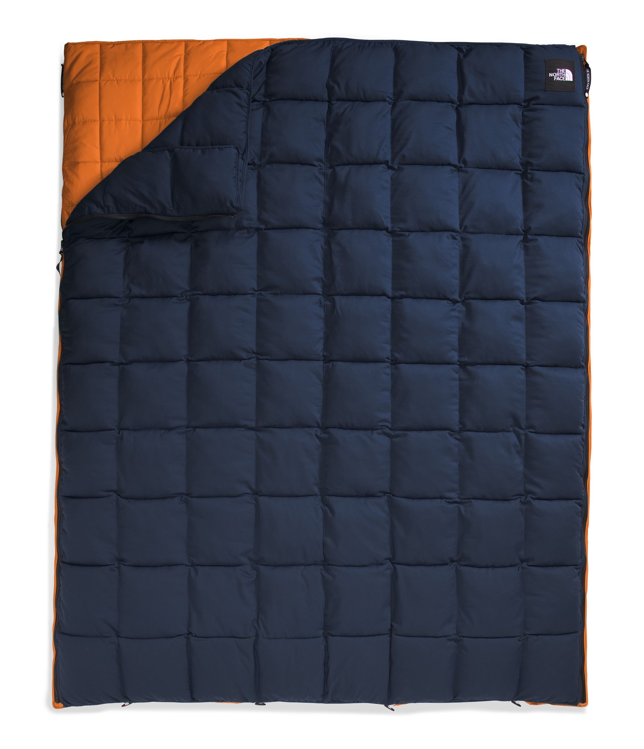 The North Face One Bed Double Sleeping Bag Overhead_Flat