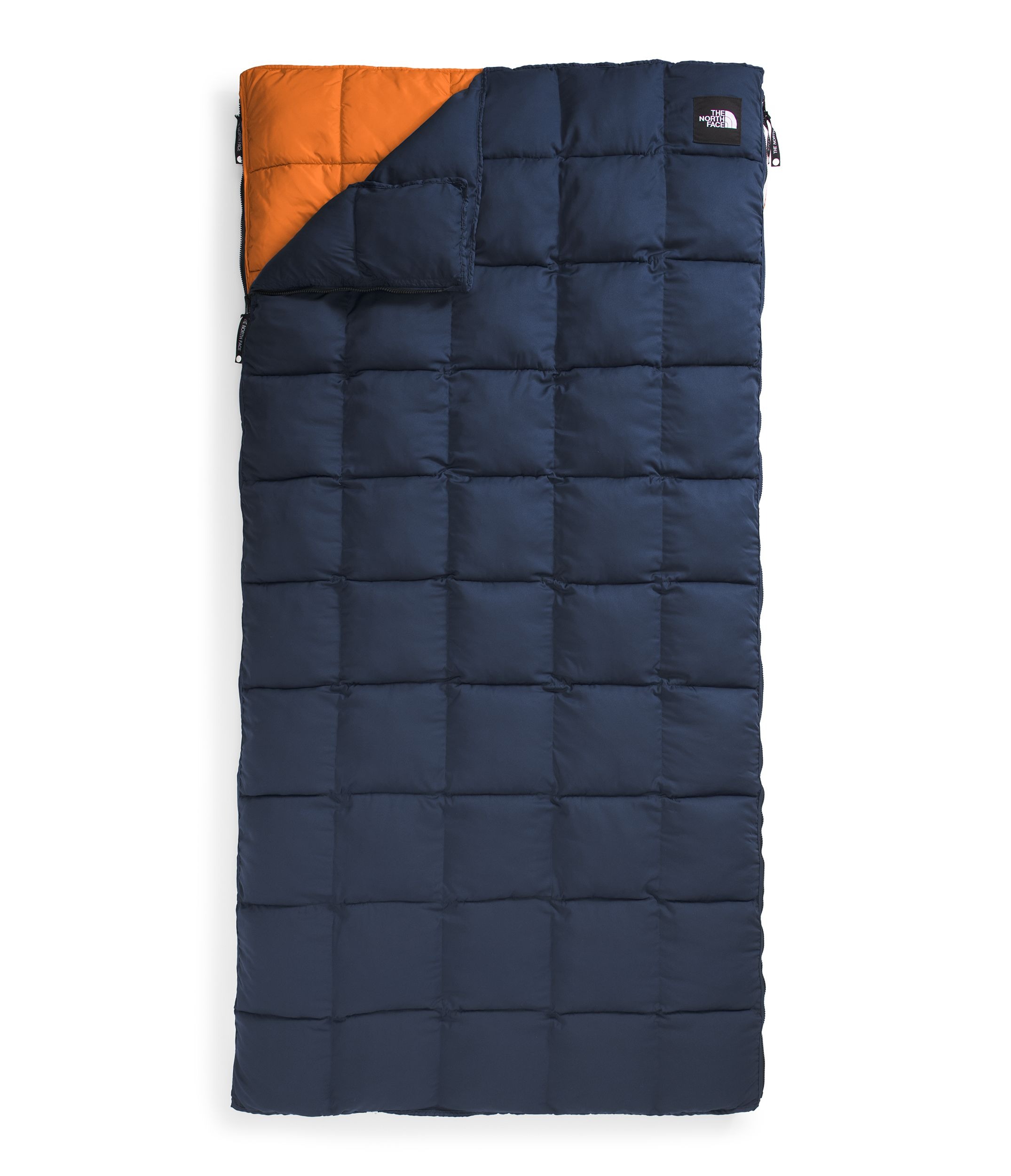 The North Face One Bed Regular Sleeping Bag Overhead_Flat