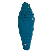 Big Agnes Sidewinder Sl 20°f/-7°c Women's Down Regular Hybrid Sleeping Bag Overhead_Flat