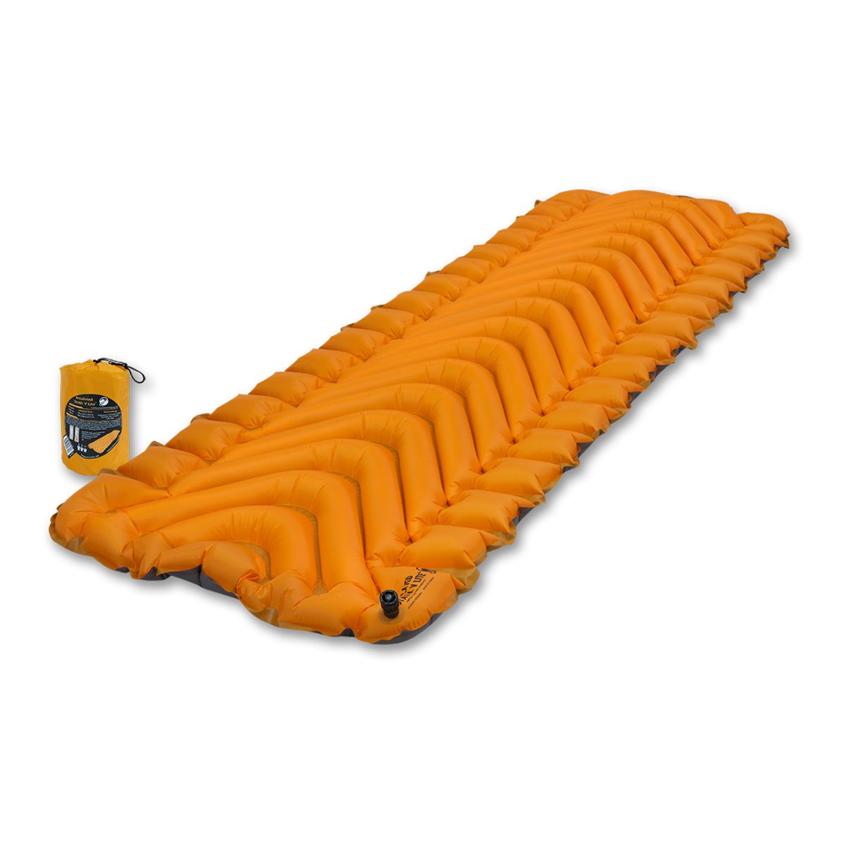 Klymit Static V Lite Insulated Sleeping Pad Front_Angled_Left