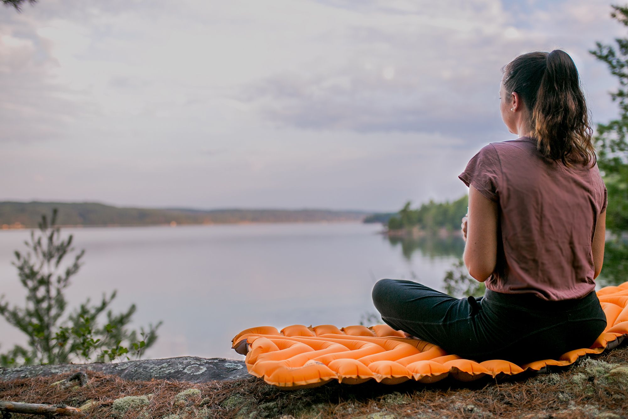 Klymit Static V Lite Insulated Sleeping Pad CloseUp