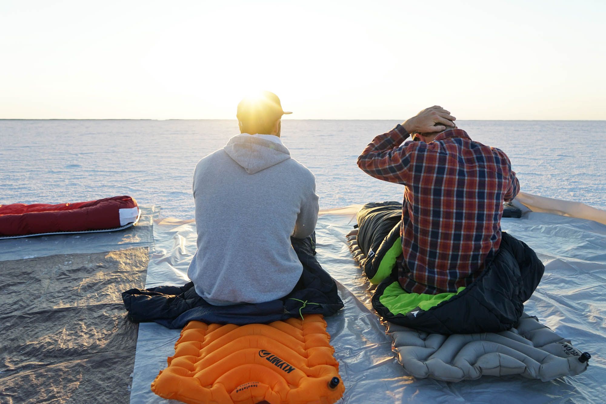 Klymit Static V Lite Insulated Sleeping Pad Front_Elevated