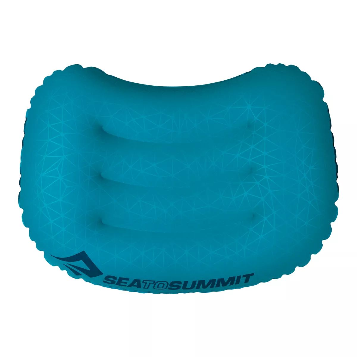 Sea to Summit Aeros Ultra Light Regular Pillow - Aqua Overhead_Flat